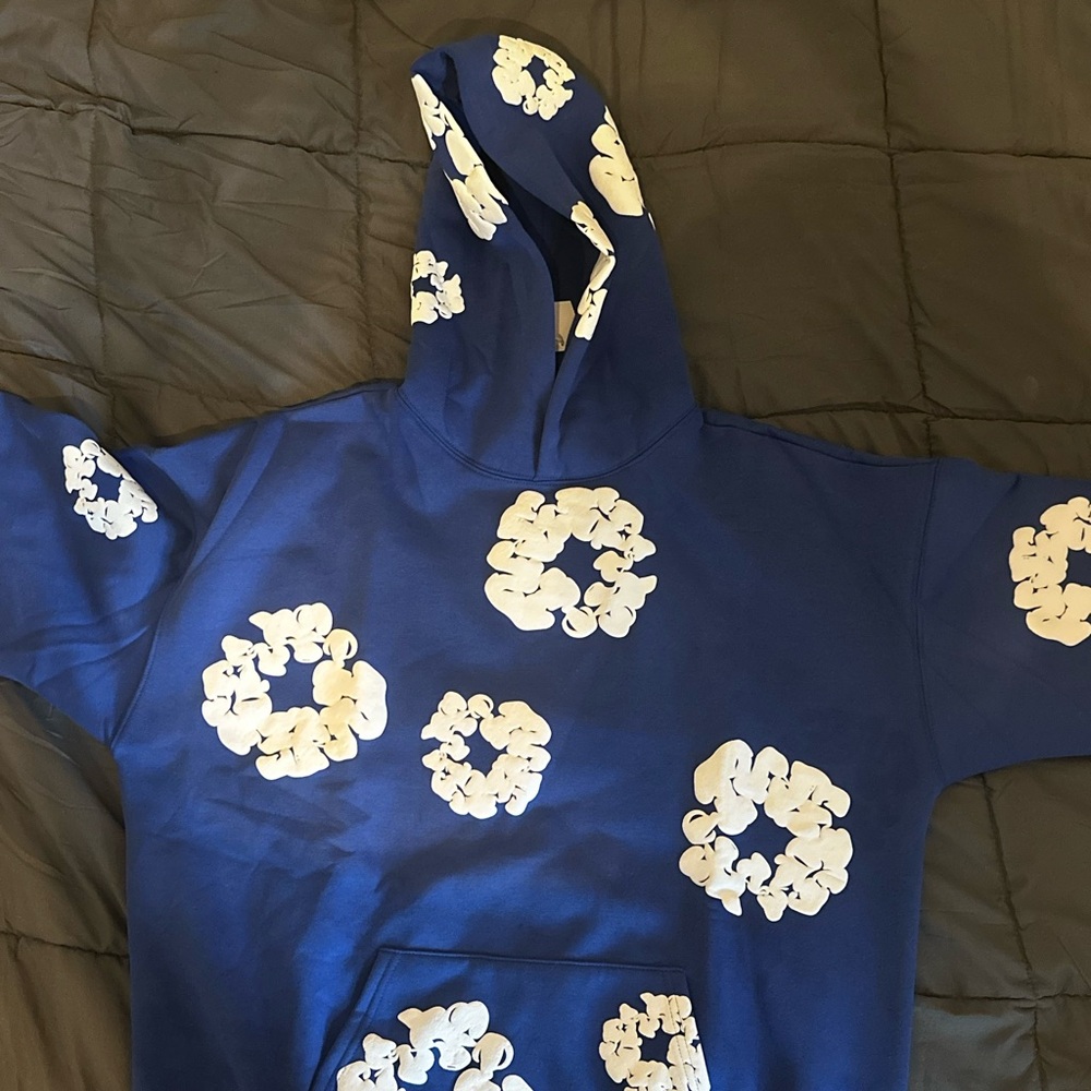 Brand new denim tears hoodie
